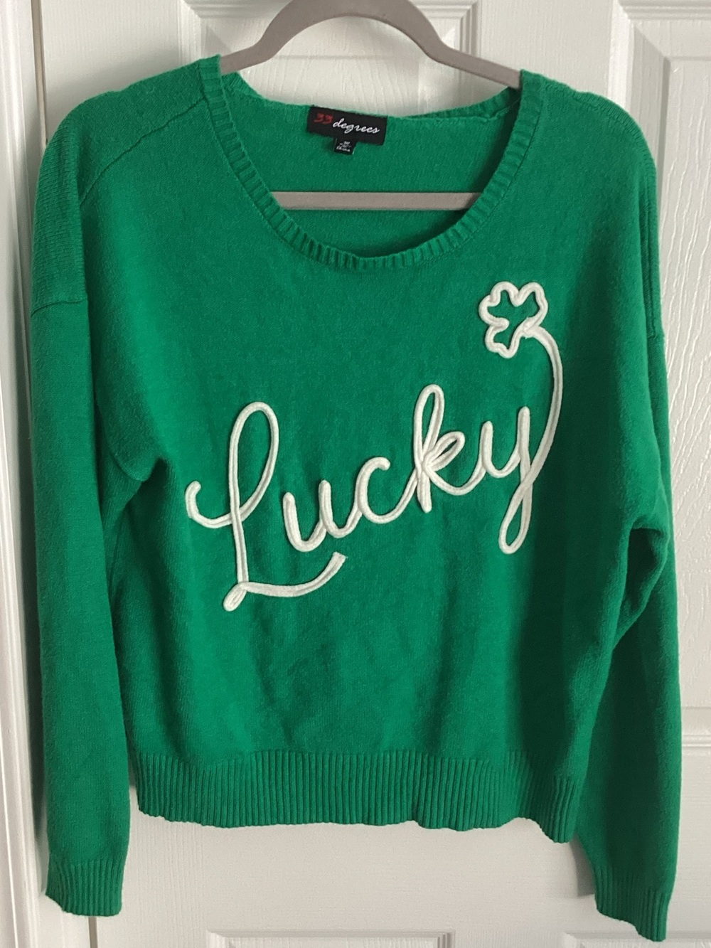 lucky logo sweater
